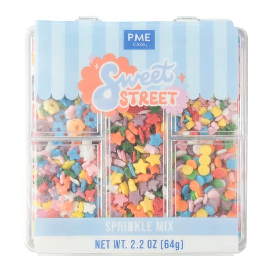PME Cake Sweet Street® Mini Rainbow Sprinkle Mix
